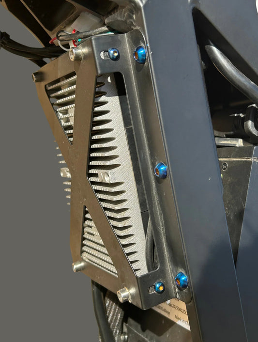 Titanium controller bolts