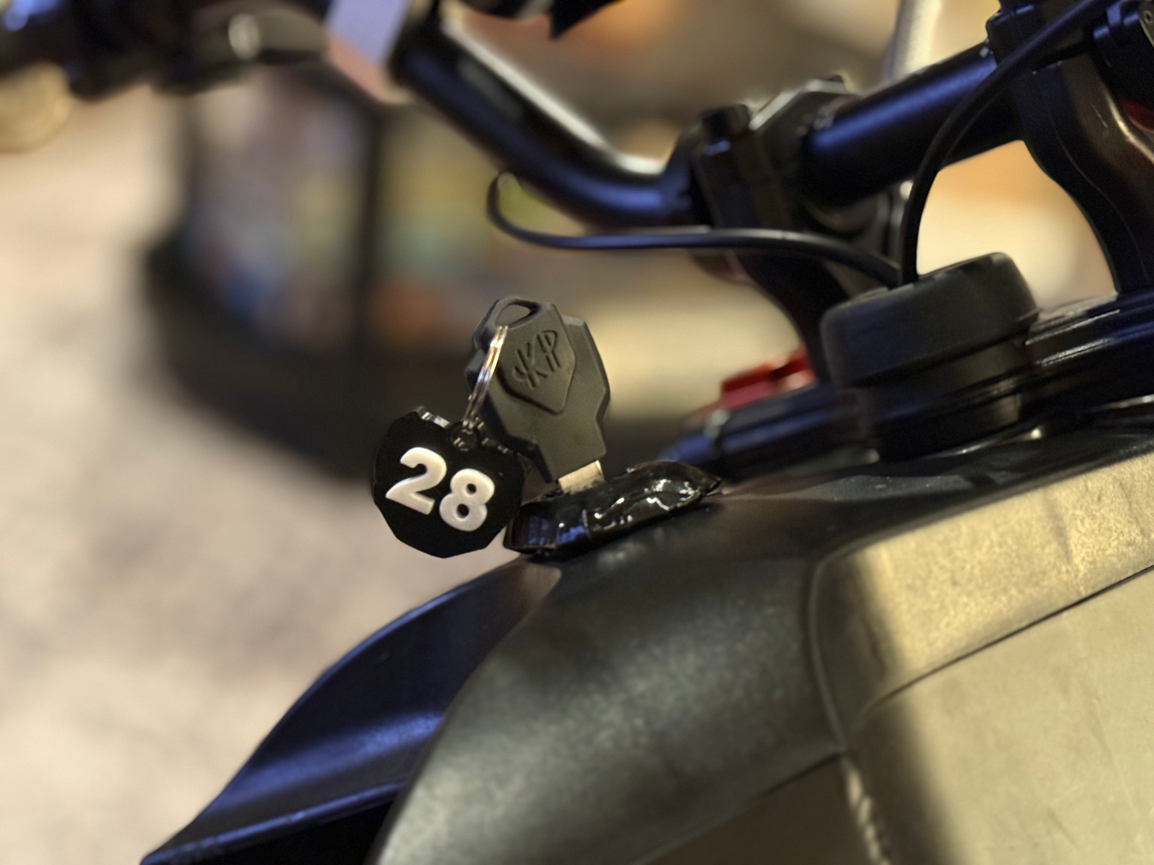 Odi/motocutz Plate keychain