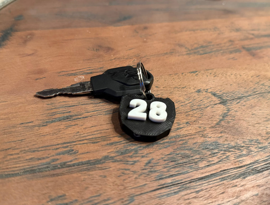 Odi/motocutz Plate keychain